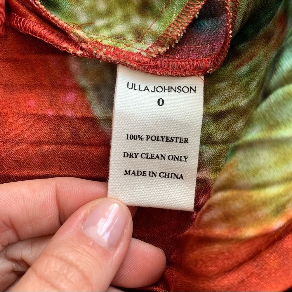 NWT Ulla Johnson Rami Satin Pleated Accordion A Line Midi Maxi Skirt Sunsprite - Picture 14 of 16
